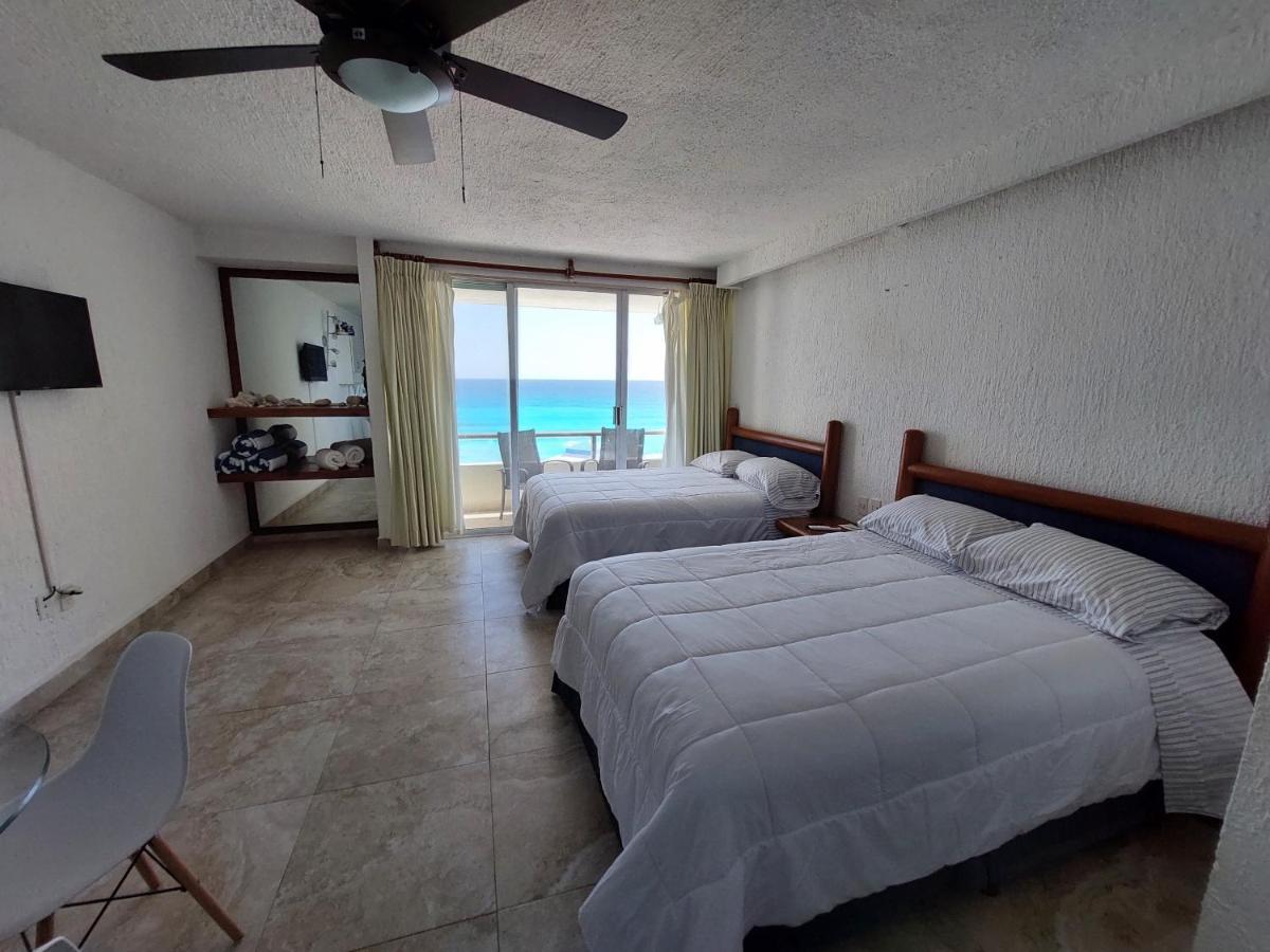 Departamento Cielo Ocen View En Condominios Solymar Cancún Exterior foto