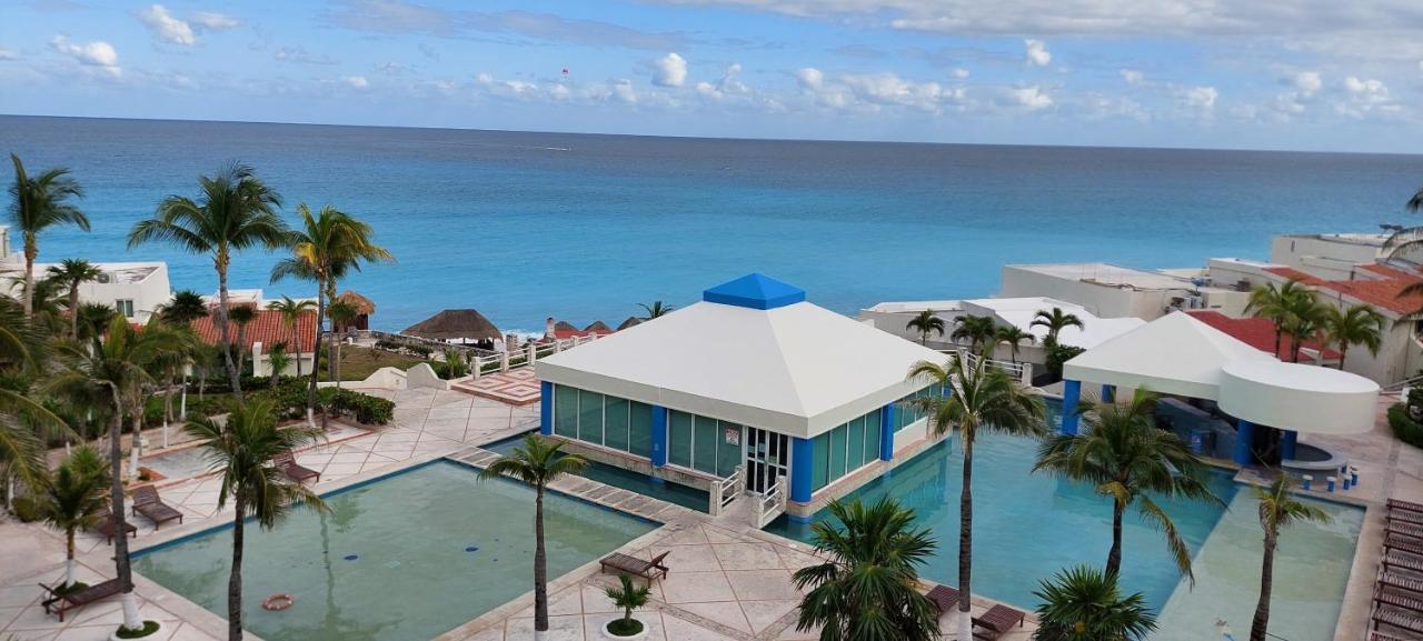 Departamento Cielo Ocen View En Condominios Solymar Cancún Exterior foto